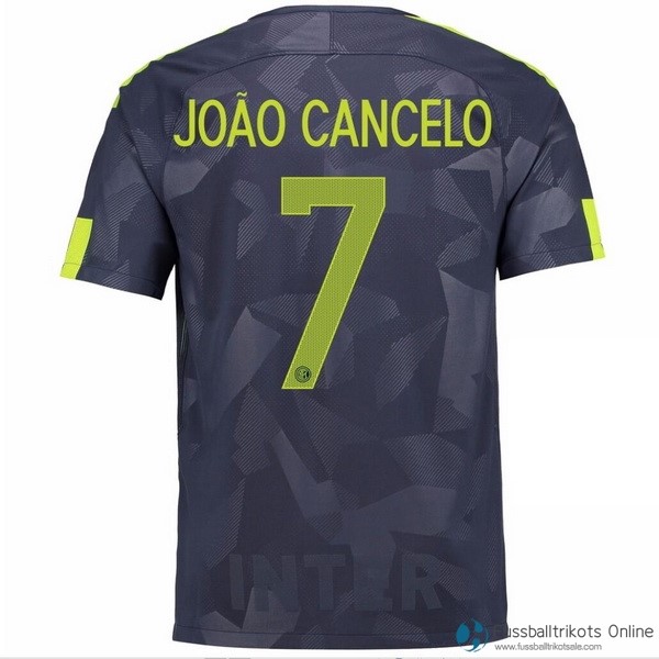 Inter Milan Trikot Ausweich Joao Cancelo 2017-18 Fussballtrikots Günstig